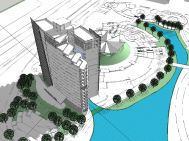 Ekbatan Hotel, Office Park + Shopping Centre precinct - Iran>